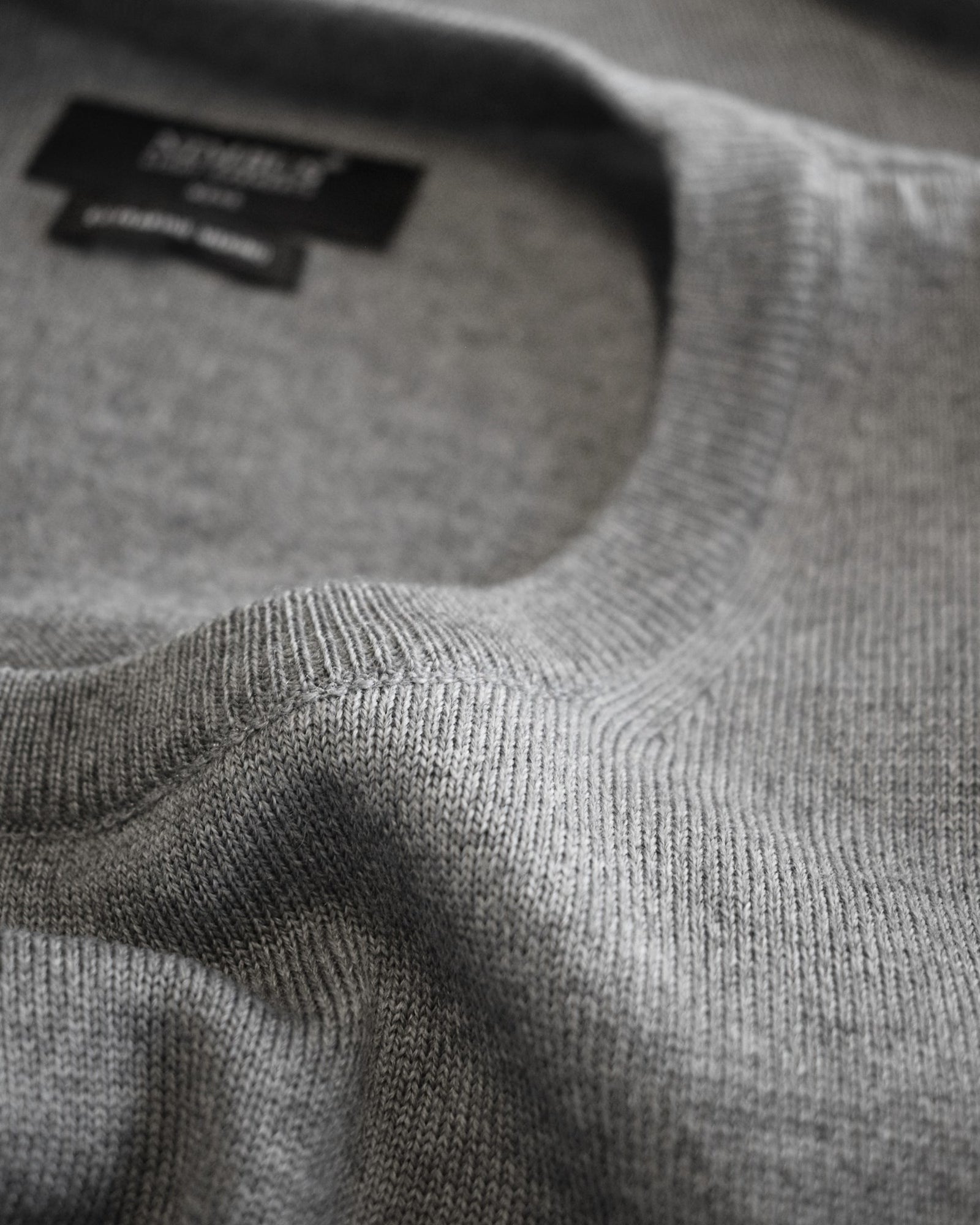 Beaufort Men Grey Melange Back