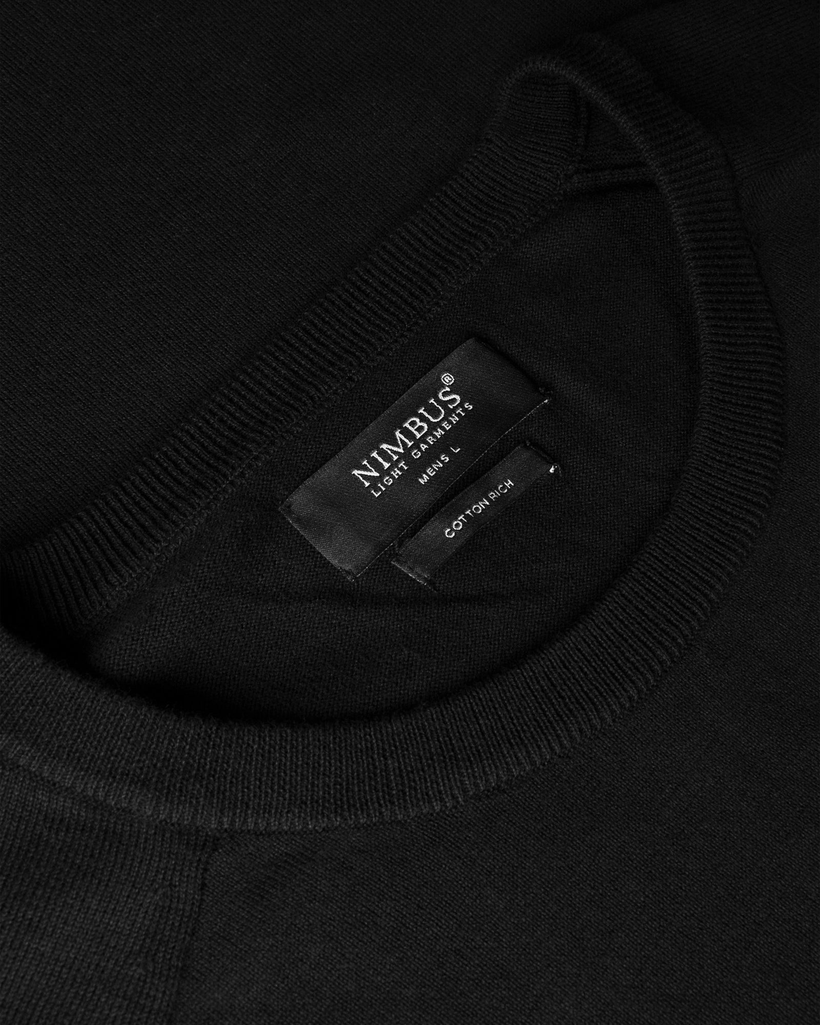 Brighton O Neck Men Black Back