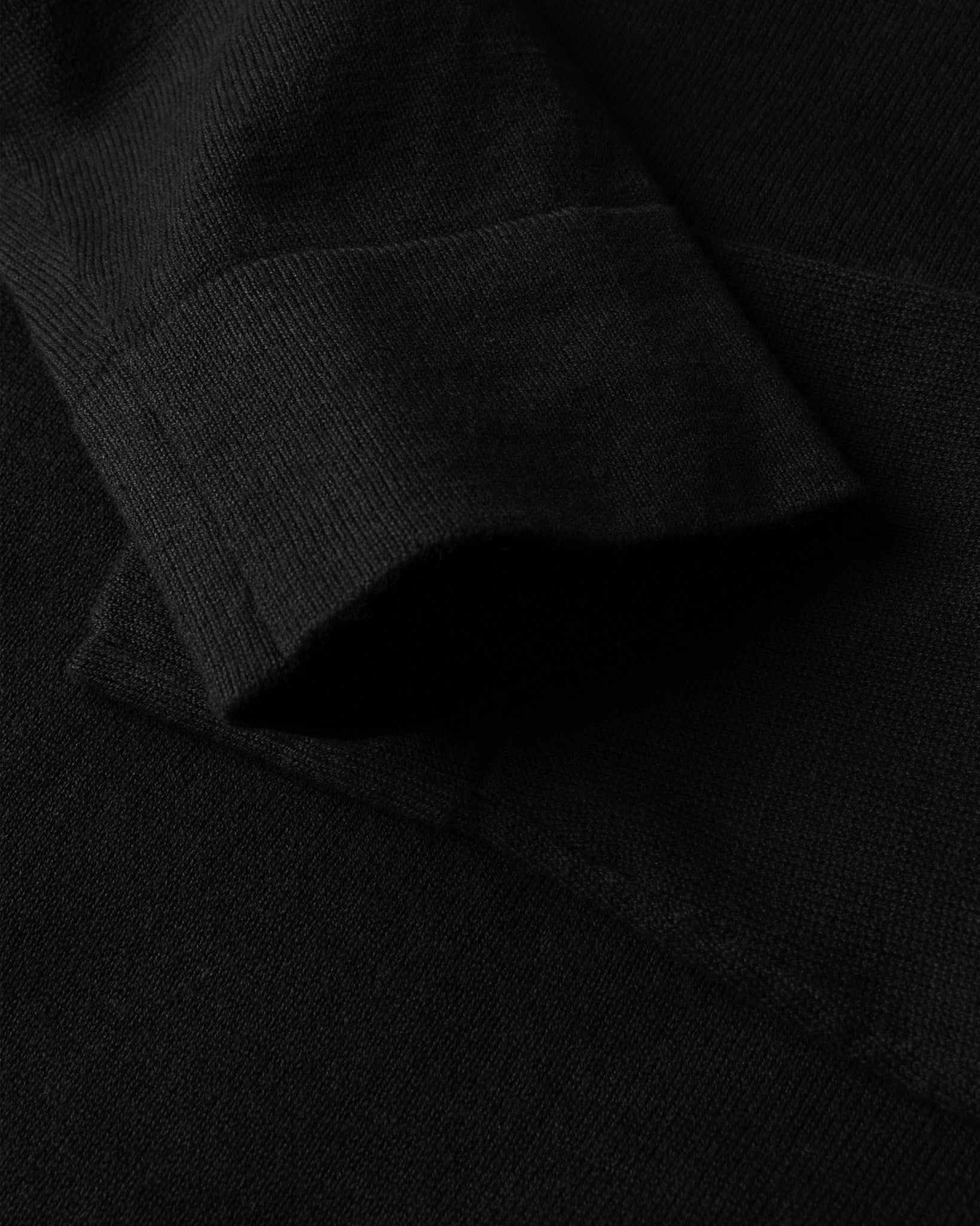 Brighton O Neck Women Black Closeup 3