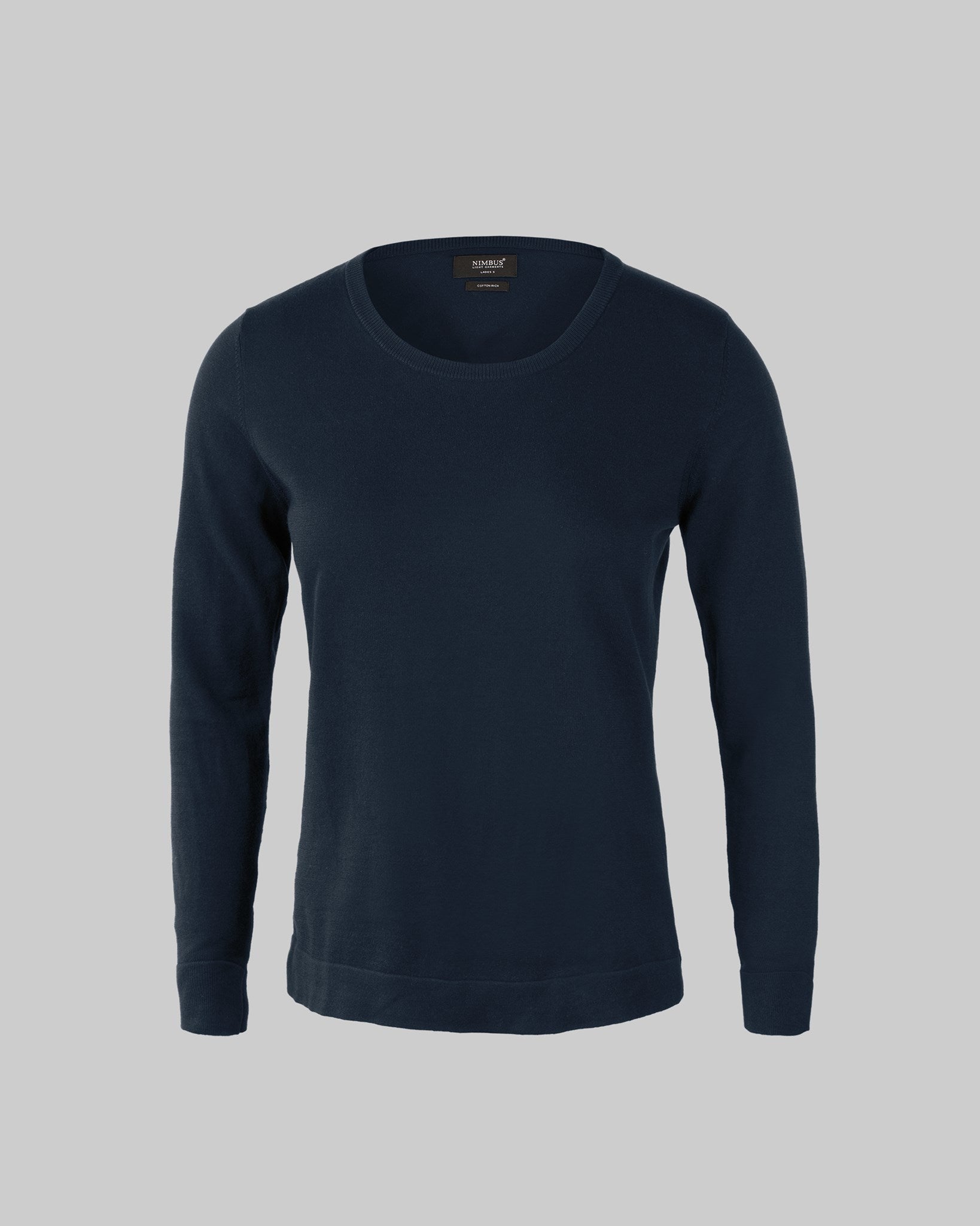 Brighton O Neck Women Navy Front