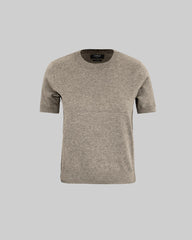 Brighton Short Sleeve Tee Women - Sand Melange
