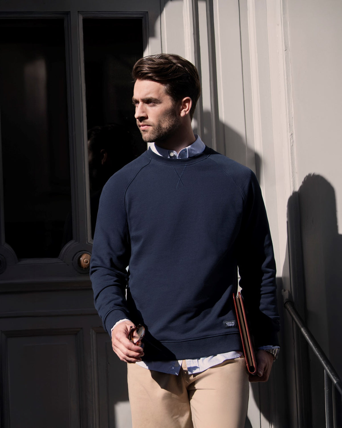 Georgetown Men Dark Navy SS26 Modelimage (1)
