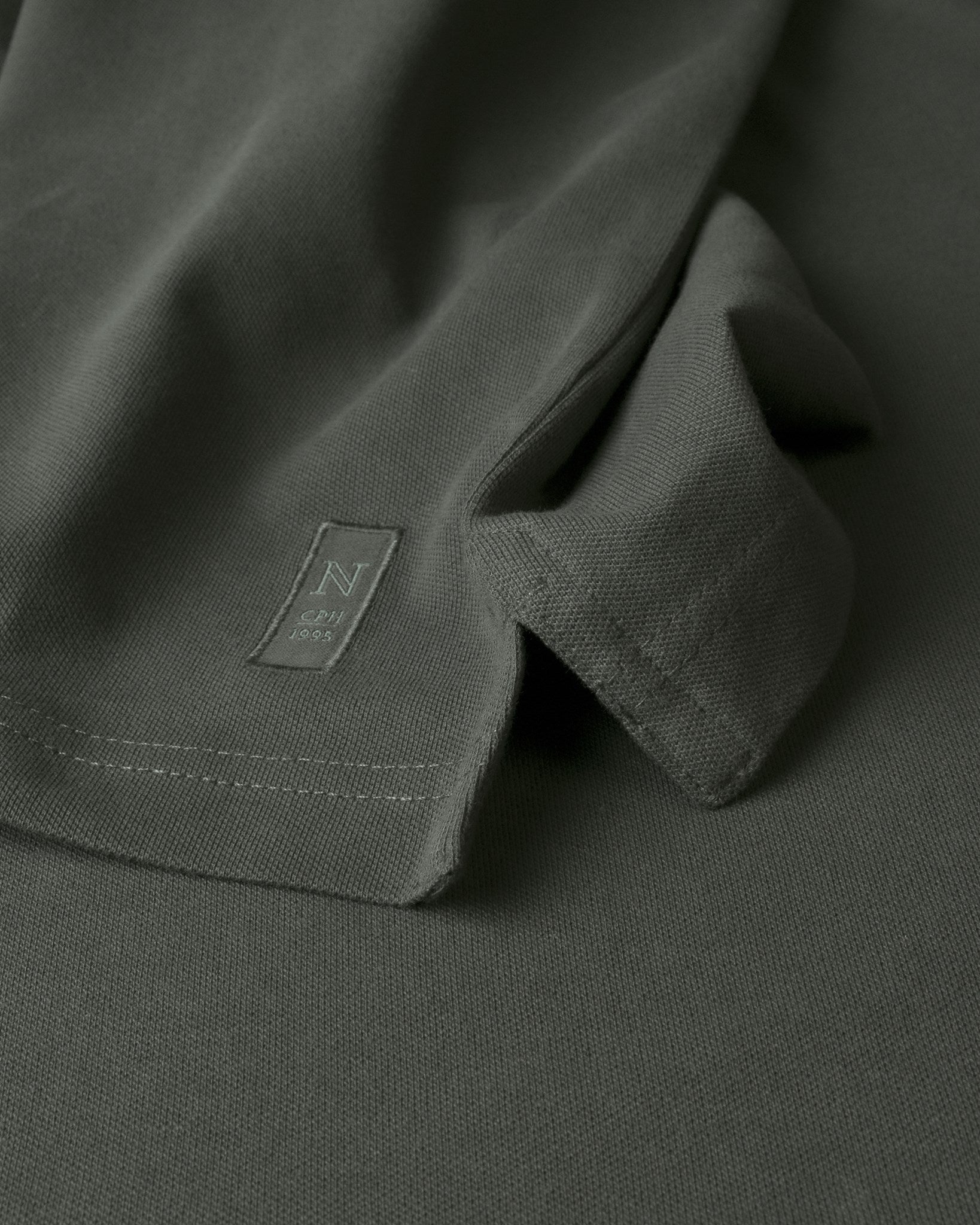 Harvard Classic Men Olive Closeup 3