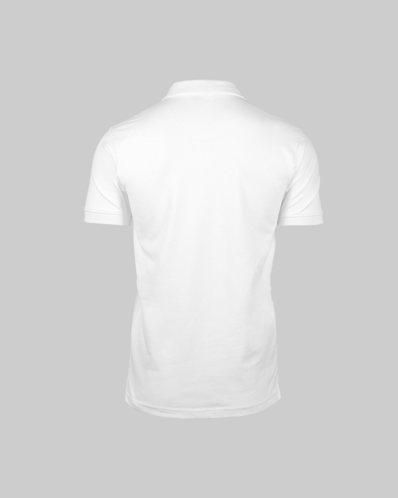Harvard V Neck Men White Back