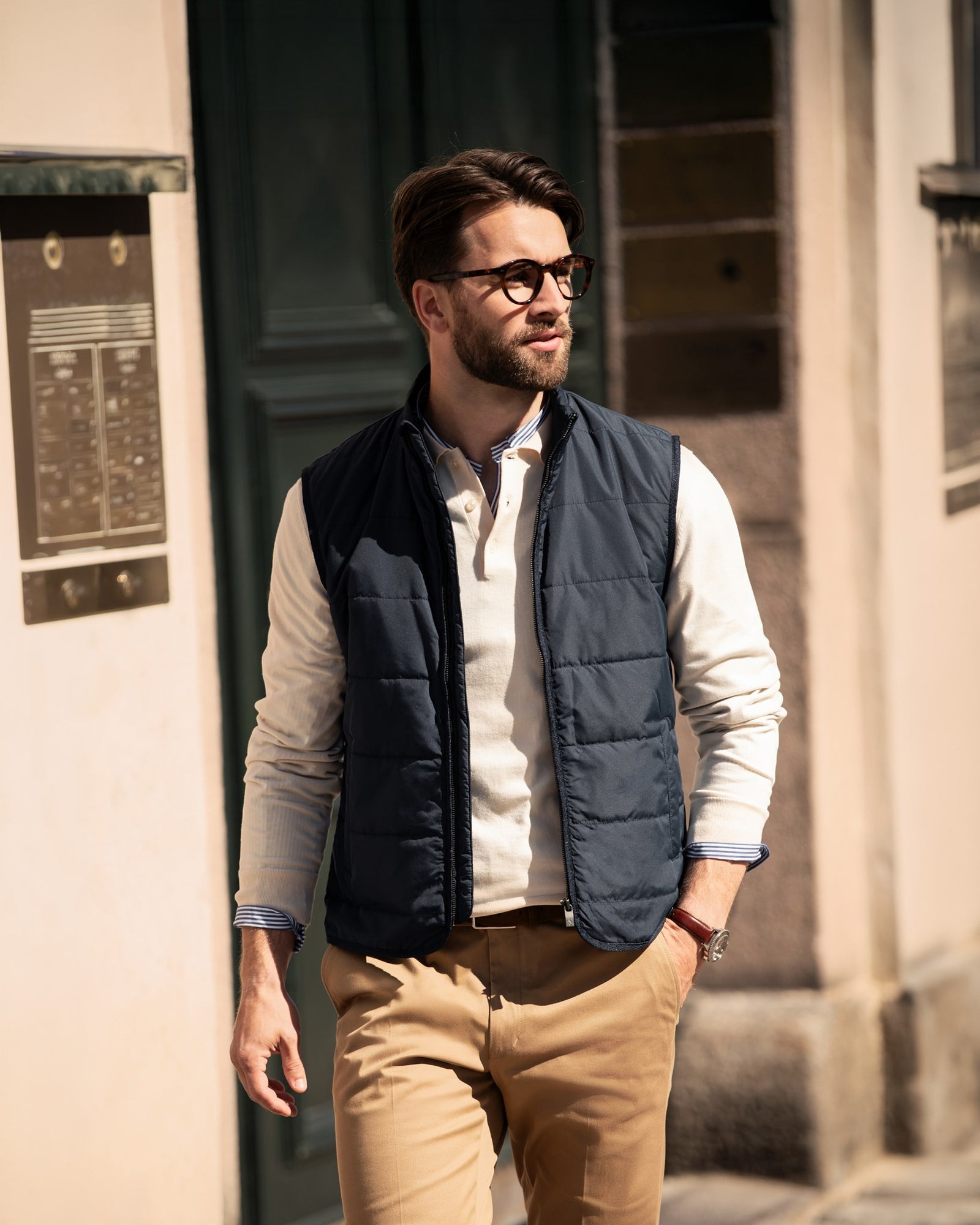 Hudson Men Black Back