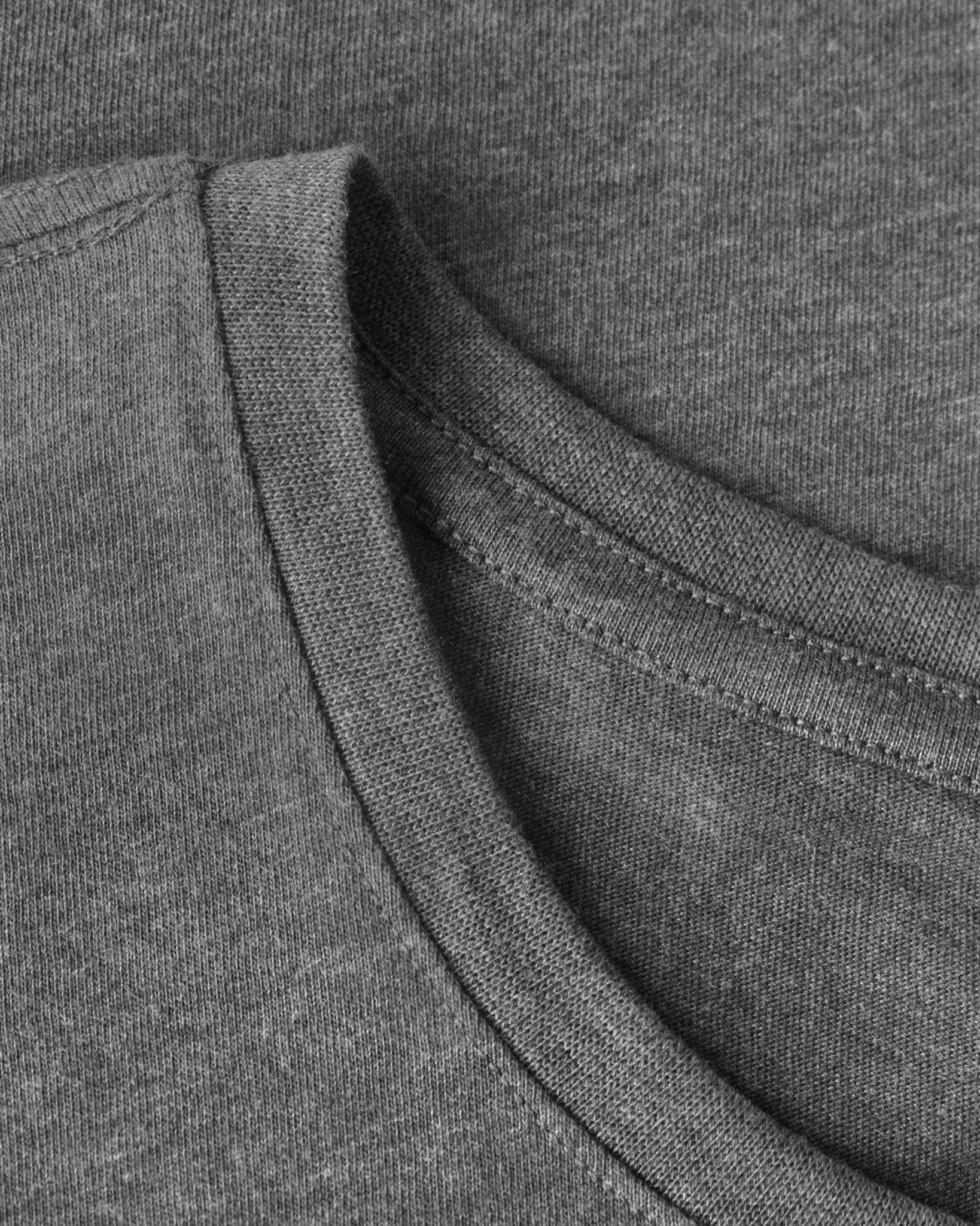 Orlando Men Black Melange Closeup 1