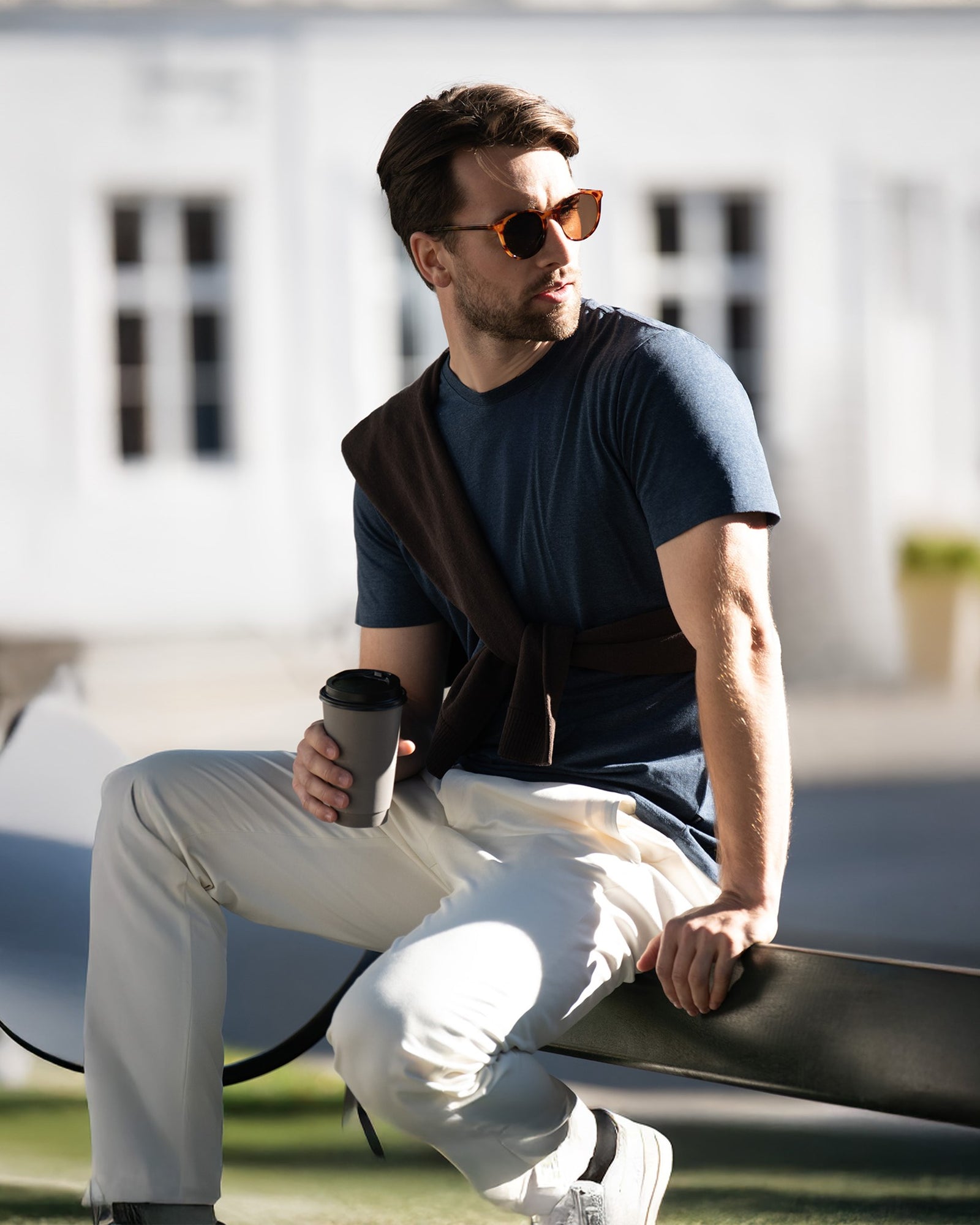 Orlando Men Black Melange Back