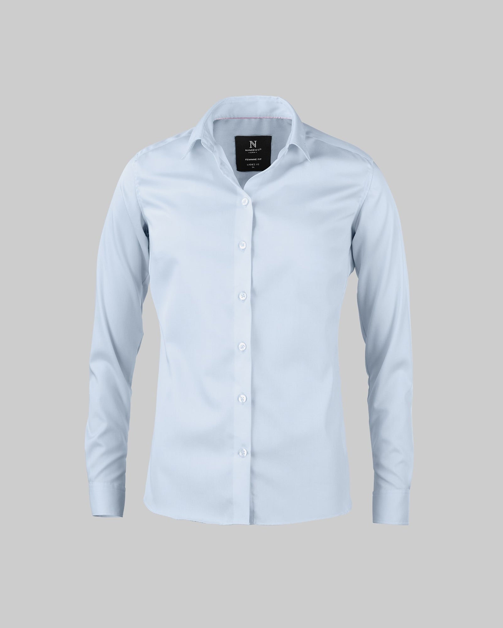 Portland Woman Light Blue Back