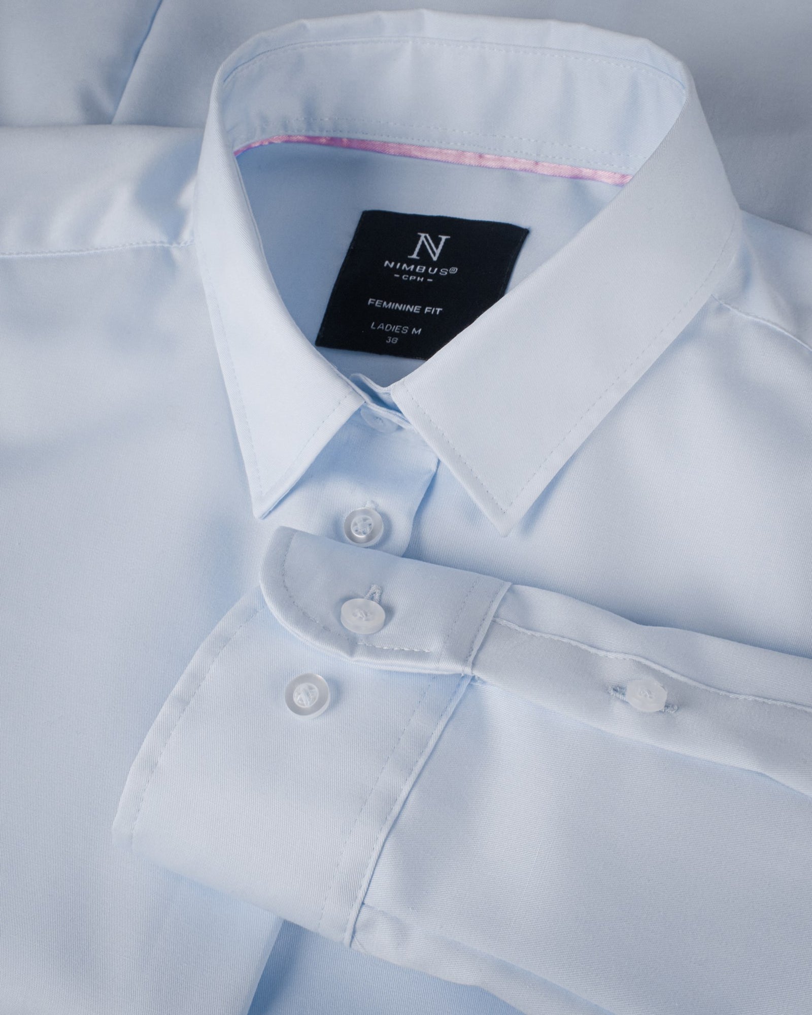 Portland Woman Light Blue Back