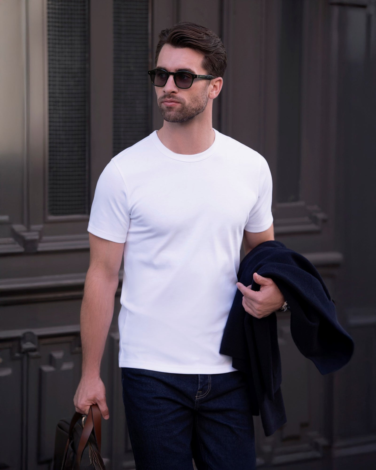 Santa Monica Men Dark Navy Back