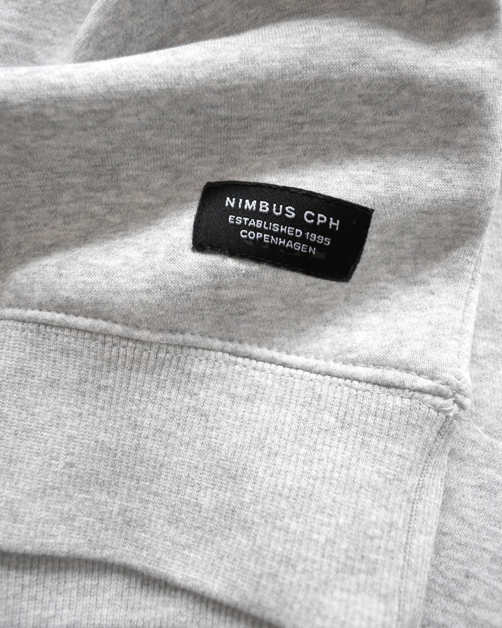 Trenton Unisex Grey Melange Back