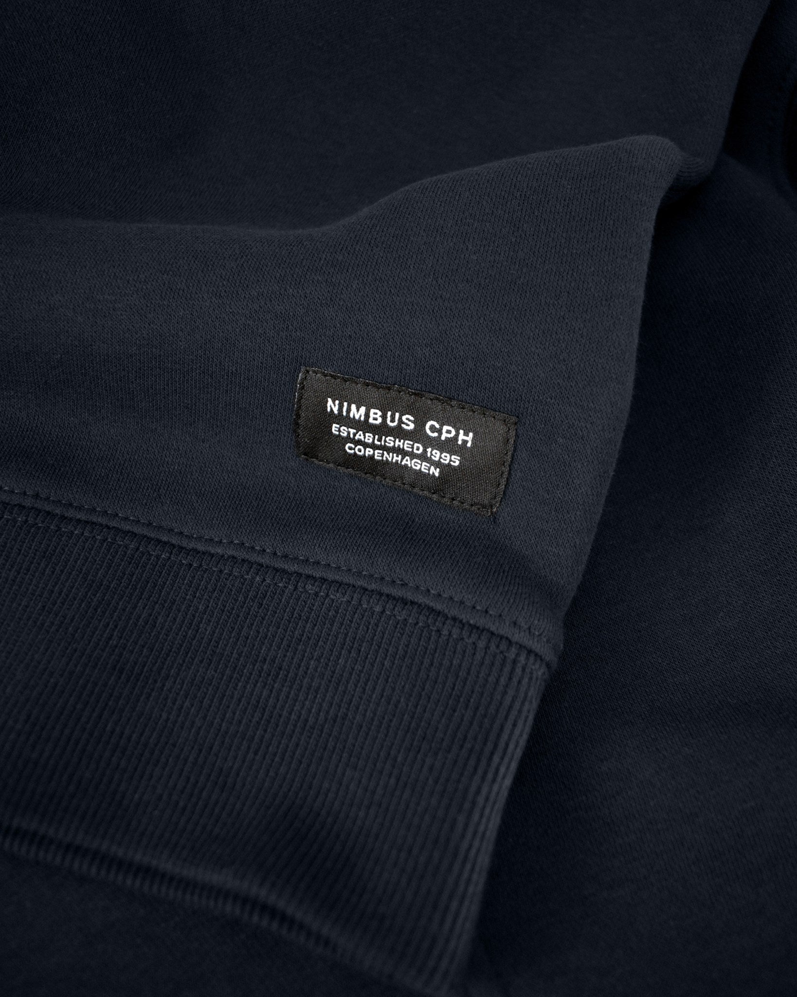 Trenton Unisex Navy Closeup 2