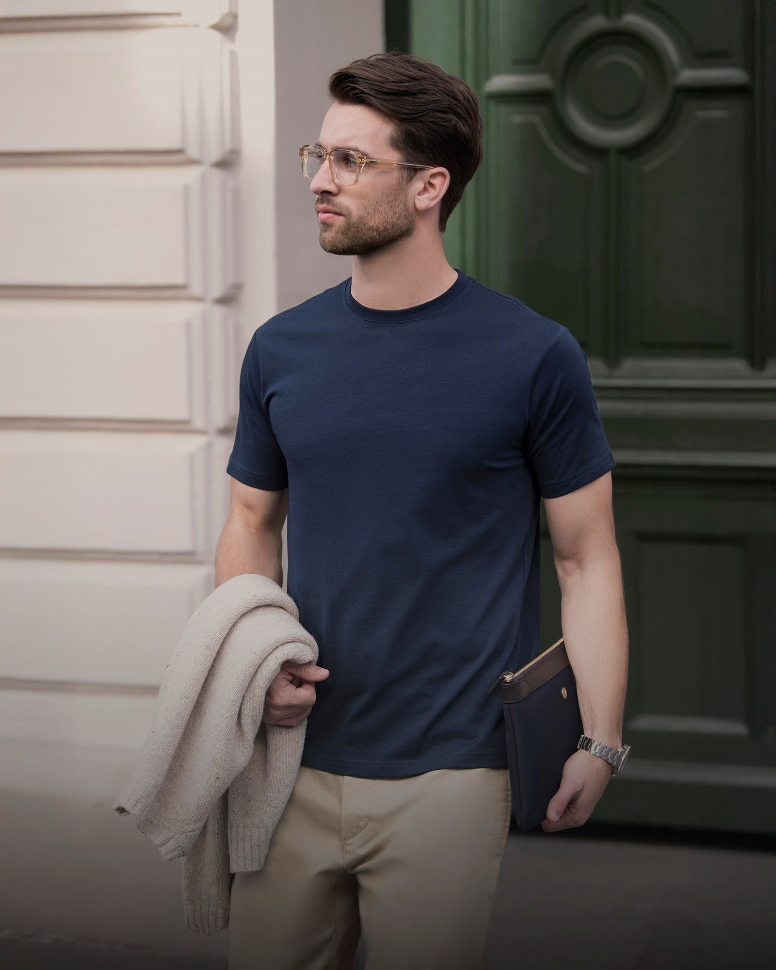 Venice Men Dark Navy Back