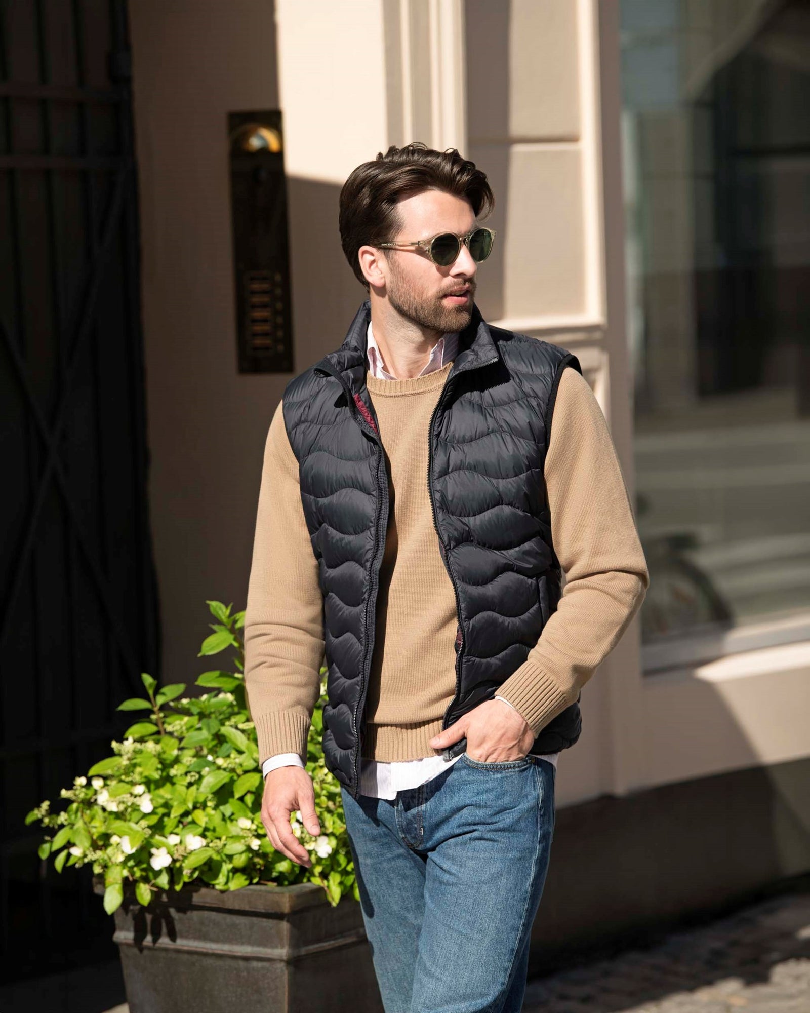 Vermont Men Midnight Blue Back