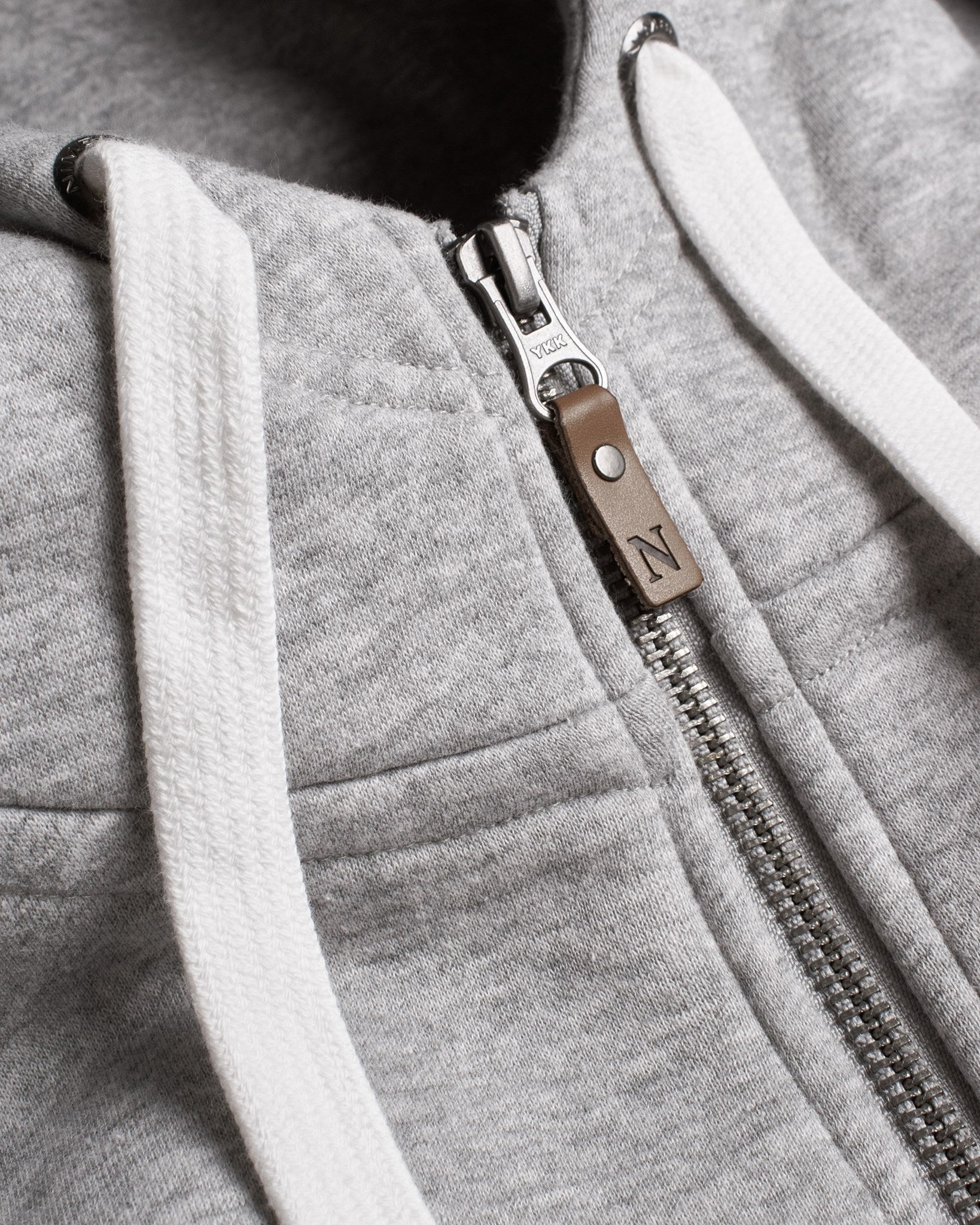 Williamsburg Men Grey Melange Closeup 1